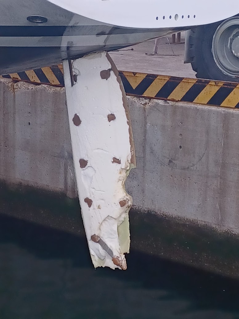 Rudder Damage